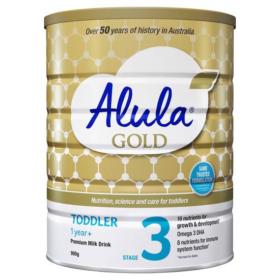 Alula Gold Toddler 1 Year+ Milk Drink 900g