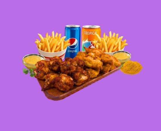 Formule Mix Curry Tenders & Curry Wings🍗🍗🍟🍟🥤