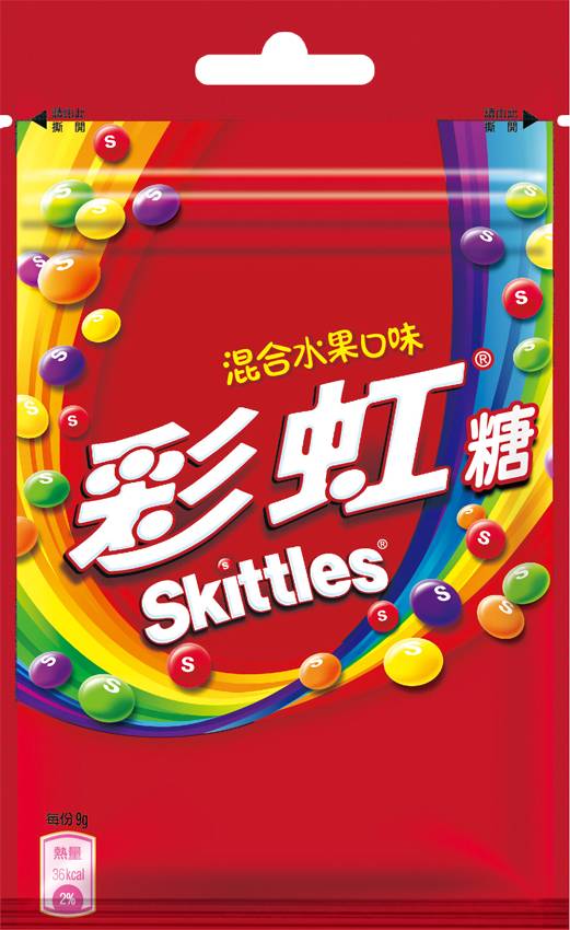 彩虹糖混合水果口味