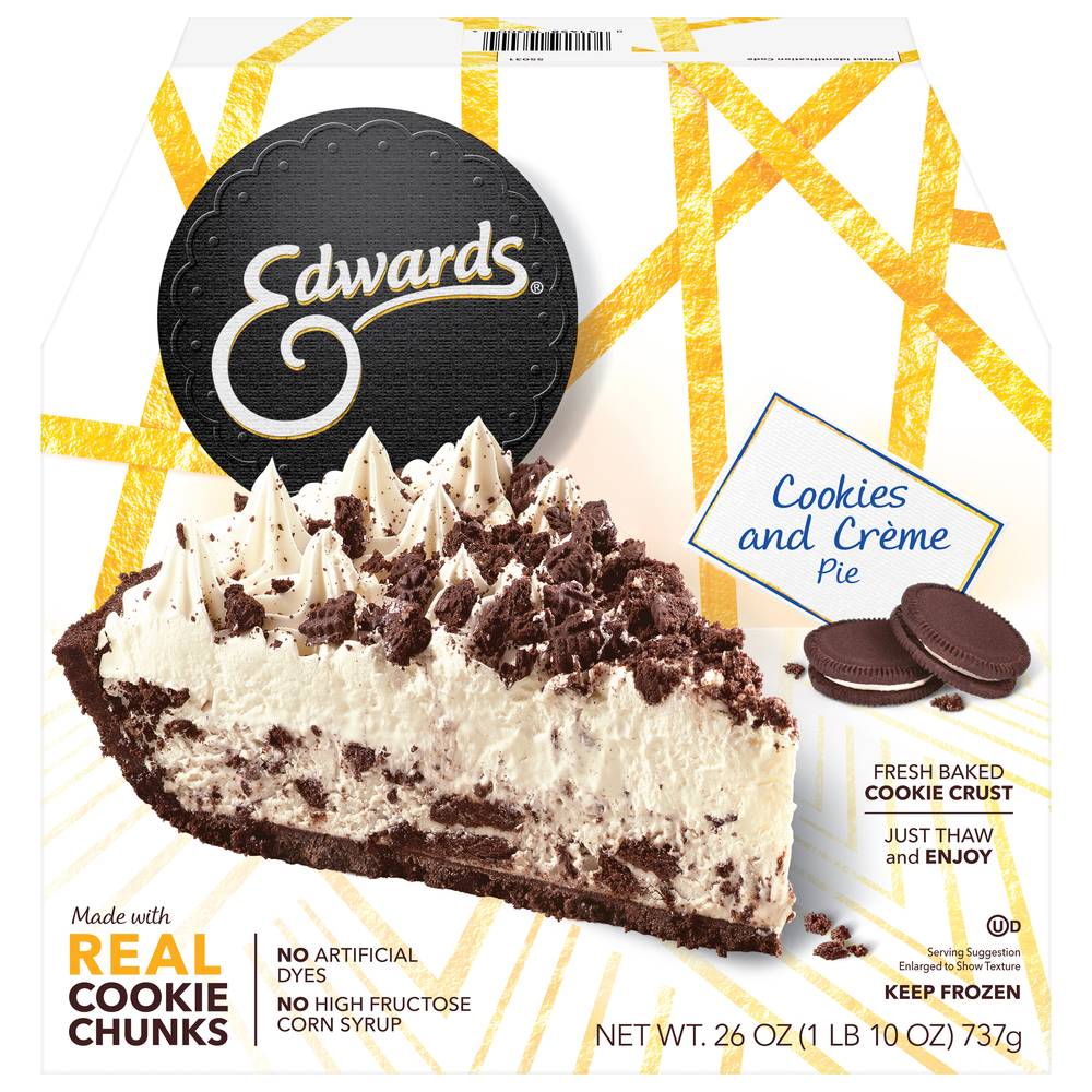 Edwards Cookies and Creme Pie