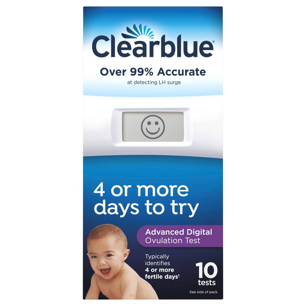 Clearblue Digital Advanced Ovulation Test (10 ct)