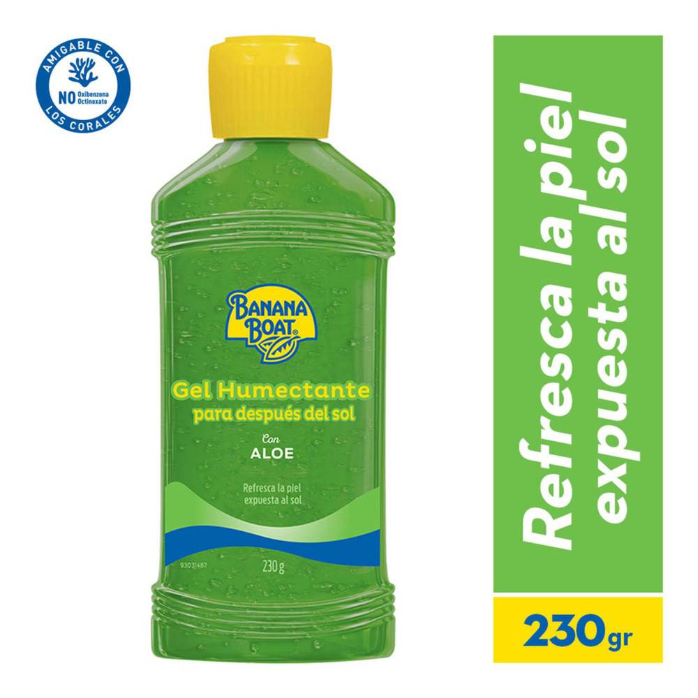 Banana boat gel humectante aloe vera (botella 230 g)