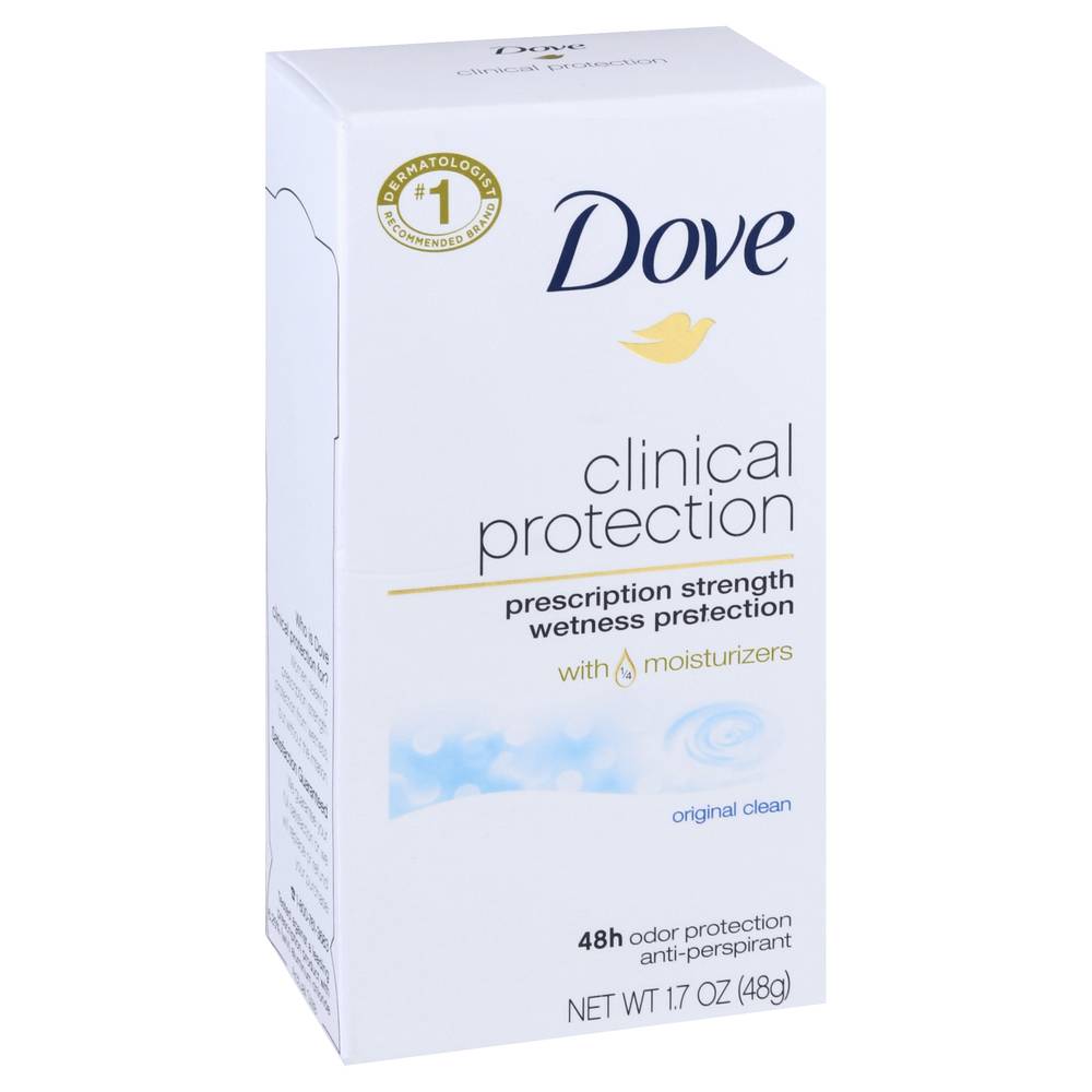 Dove Original Clean Clinical Protection Deodorant (1.7 oz)