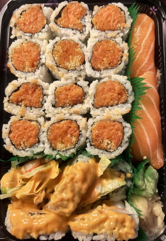 L# Teriyaki Salmon Bento Box