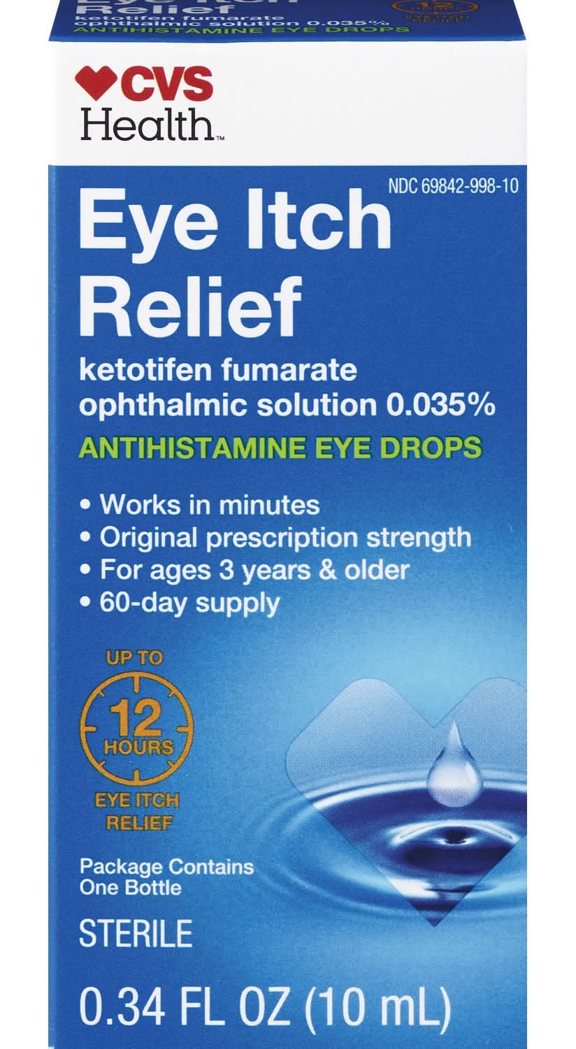 CVS Pharmacy Eye Itch Relief Antihistamine Eye Drops (0.34 oz)