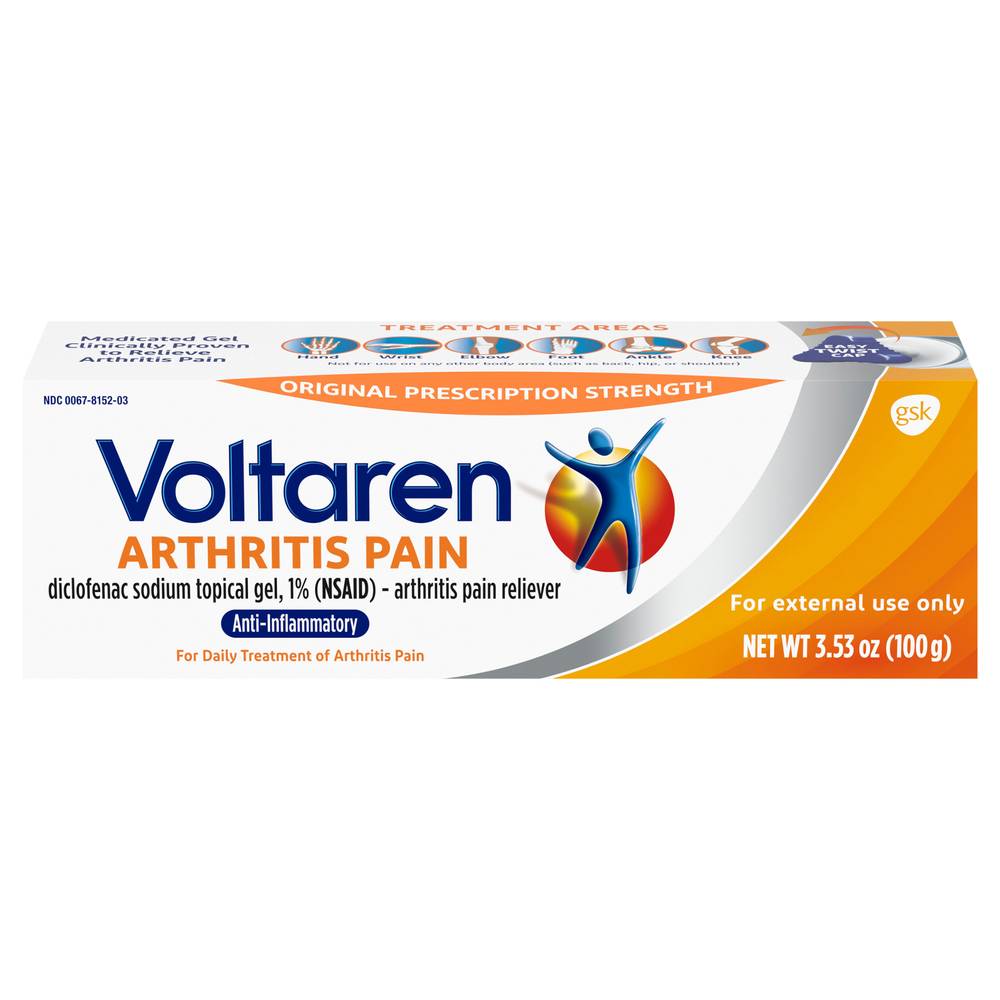 Voltaren Arthritis Pain Gel For Topical