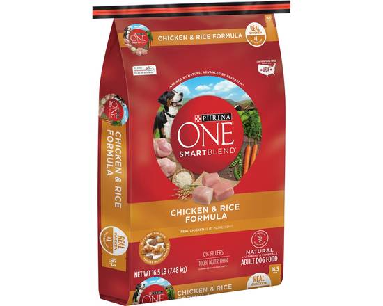 Purina · One Smartblend Chicken & Rice Adult Dog Food (16.5 lbs)