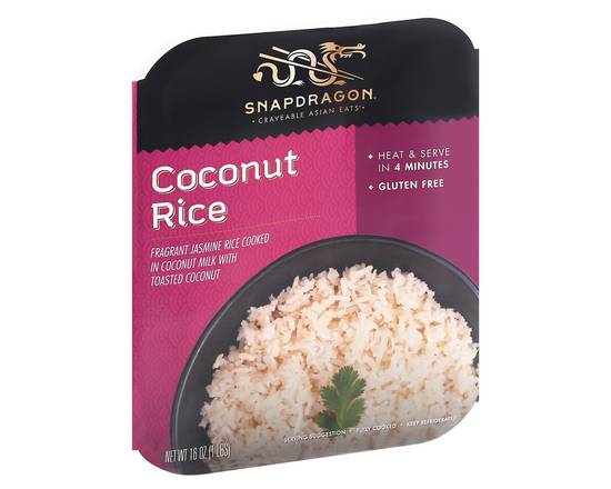 Snapdragon · Gluten Free Coconut Rice (16 oz)