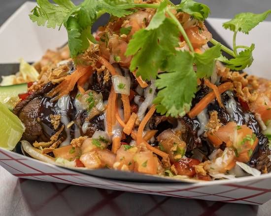 Shaking Beef Taco (Bò Lúc Lắc)