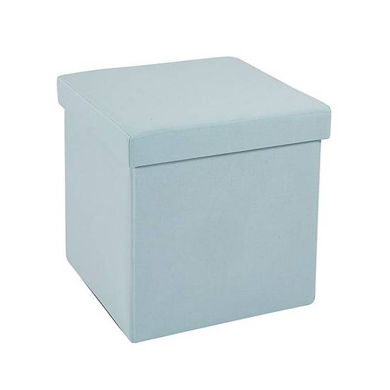 Simply Essential™ Folding Storage Ottoman in Mint
