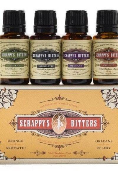 Scrappy's Bitters Old Fashion Style Cocktail Mixers (4 x 0.5 oz)