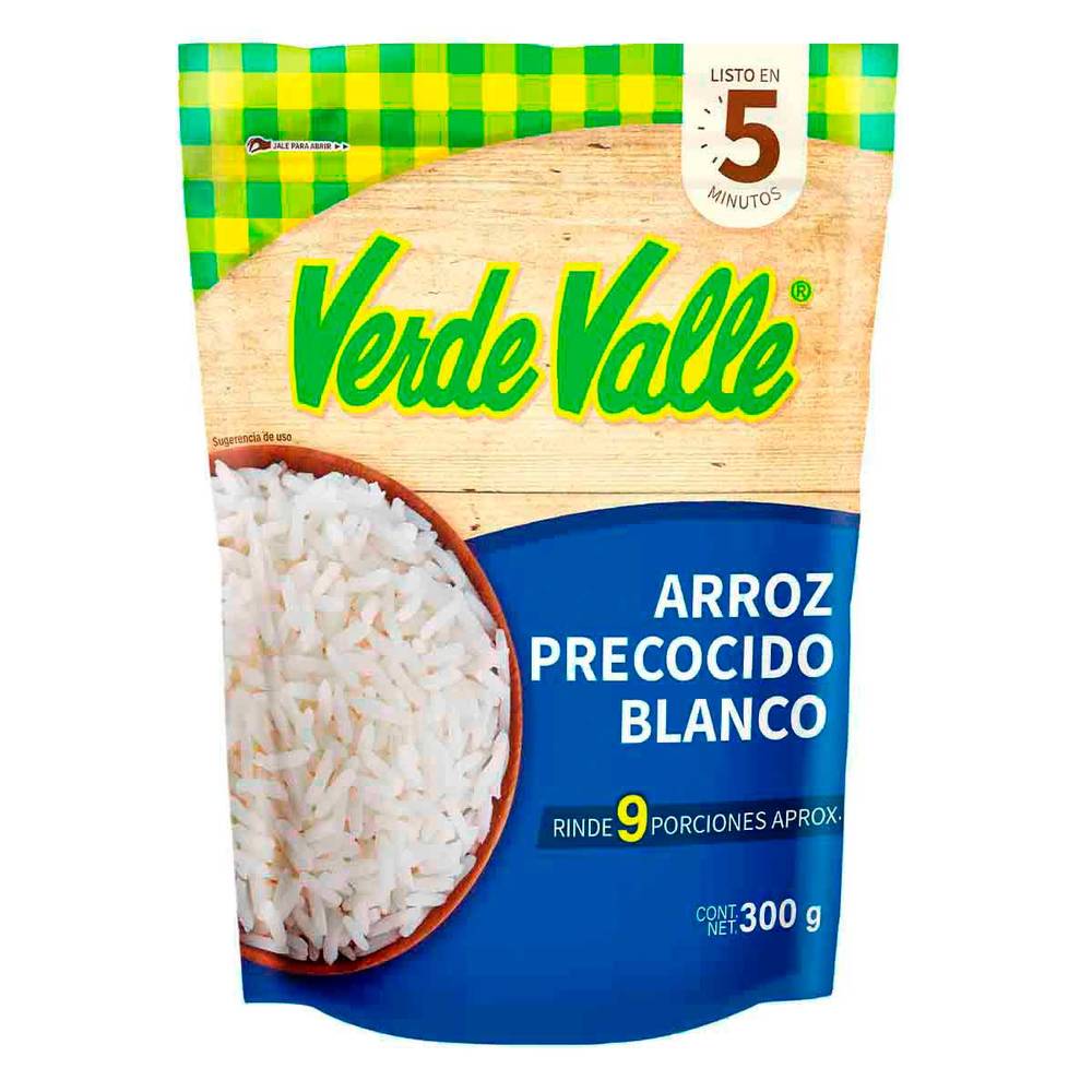 Verde Valle · Arroz precocido blanco (300 g)
