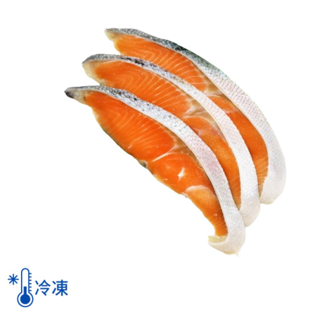 冷凍薄鹽鮭魚日切 250g