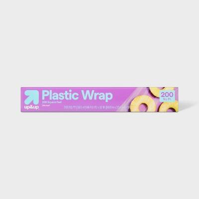 up&up Plastic Wrap, 200 sq ft x 12 in