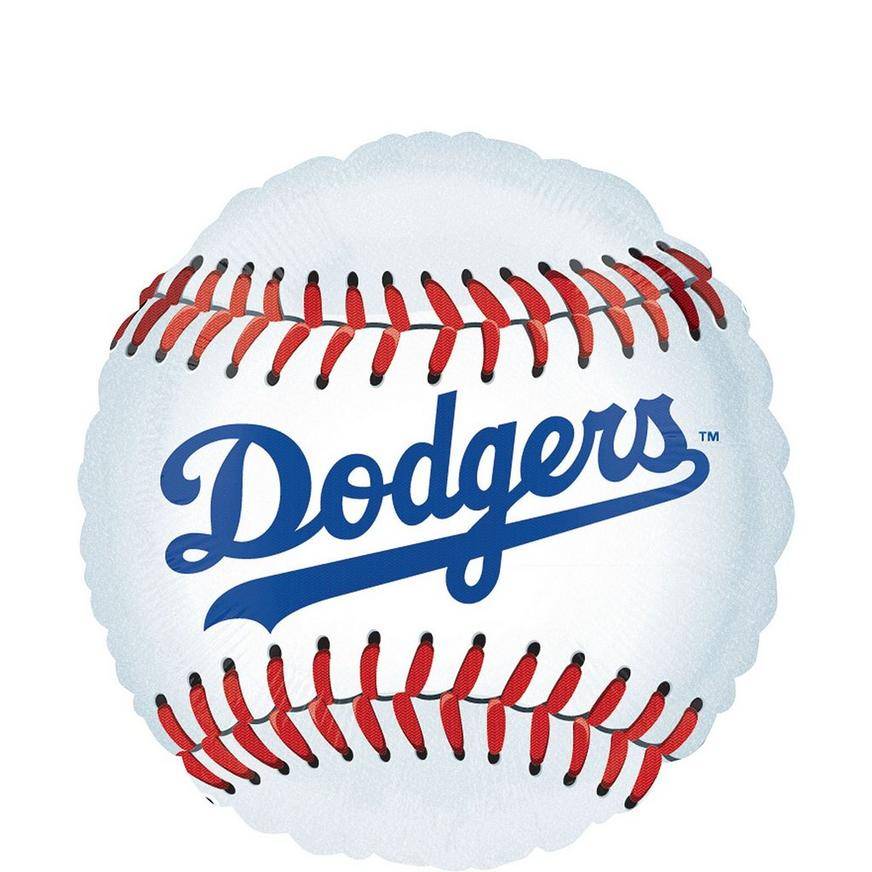 Uninflated Los Angeles Dodgers Balloon - Baseball