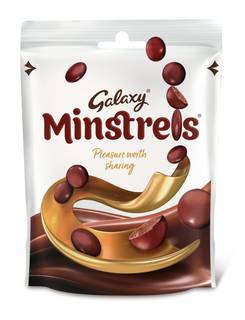Galaxy Minstrels Milk Chocolate Bag 118g