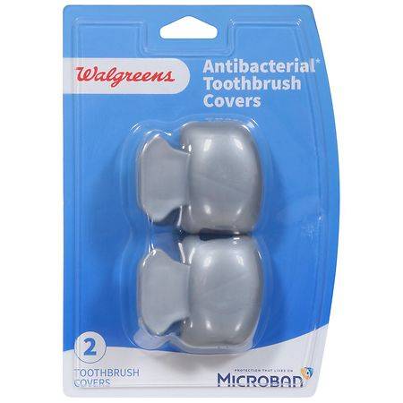 Walgreens Antibacterial Toothbrush Covers