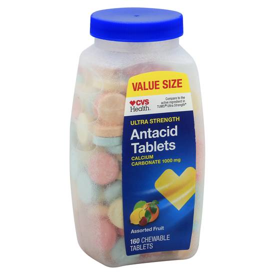 Cvs Ultra Strength Antacid Chewable Tablets (assorted fruit)