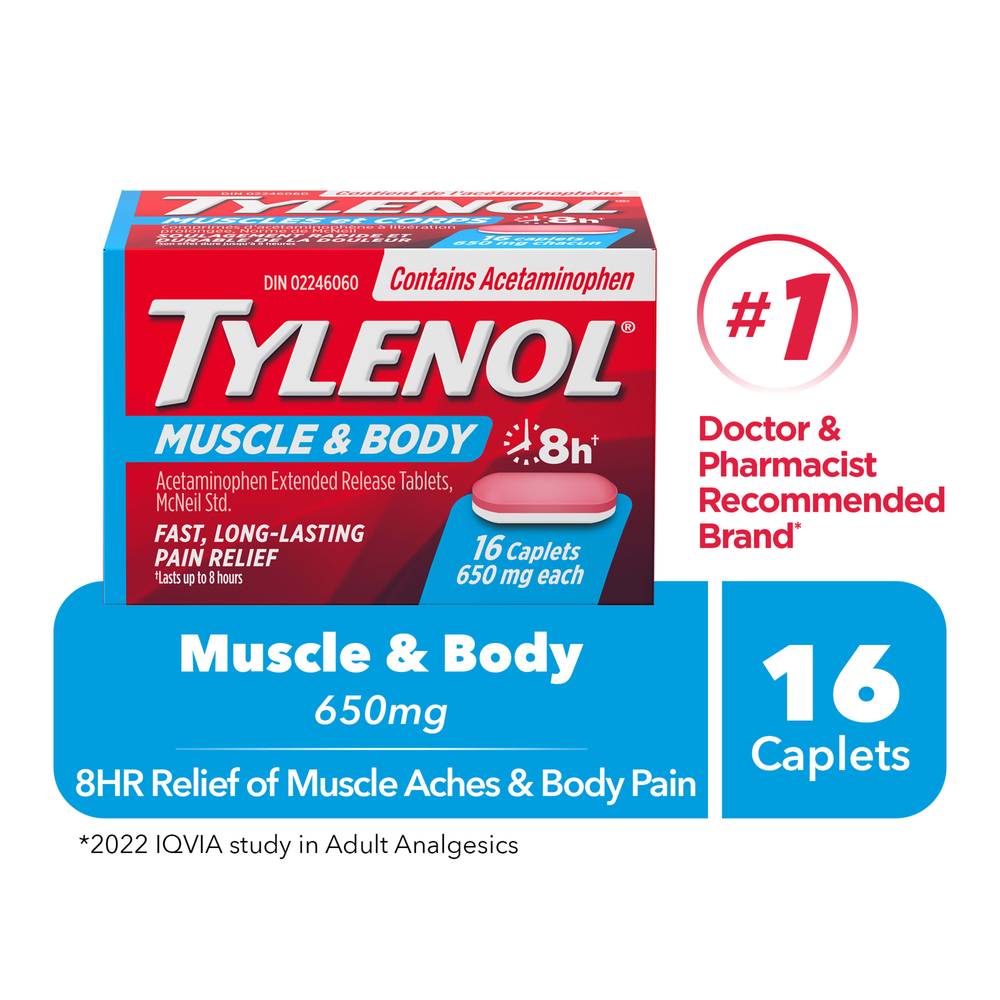 Tylenol Muscle Aches & Body Pain (20 g)