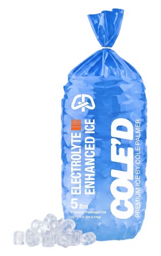 COLE'D Electrolyte Pebble Ice Bag (5 lbs)