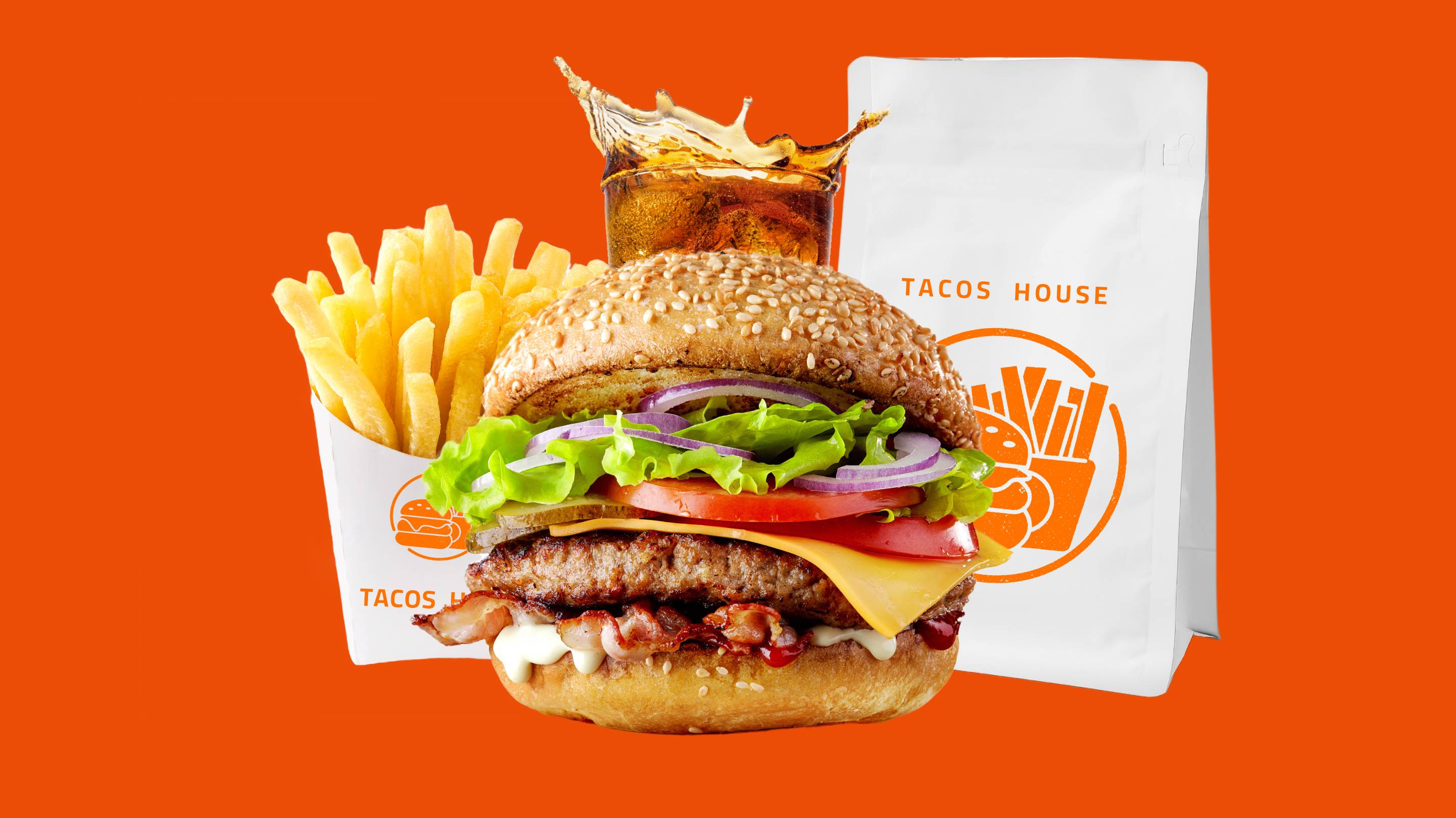 Menu house smash burger