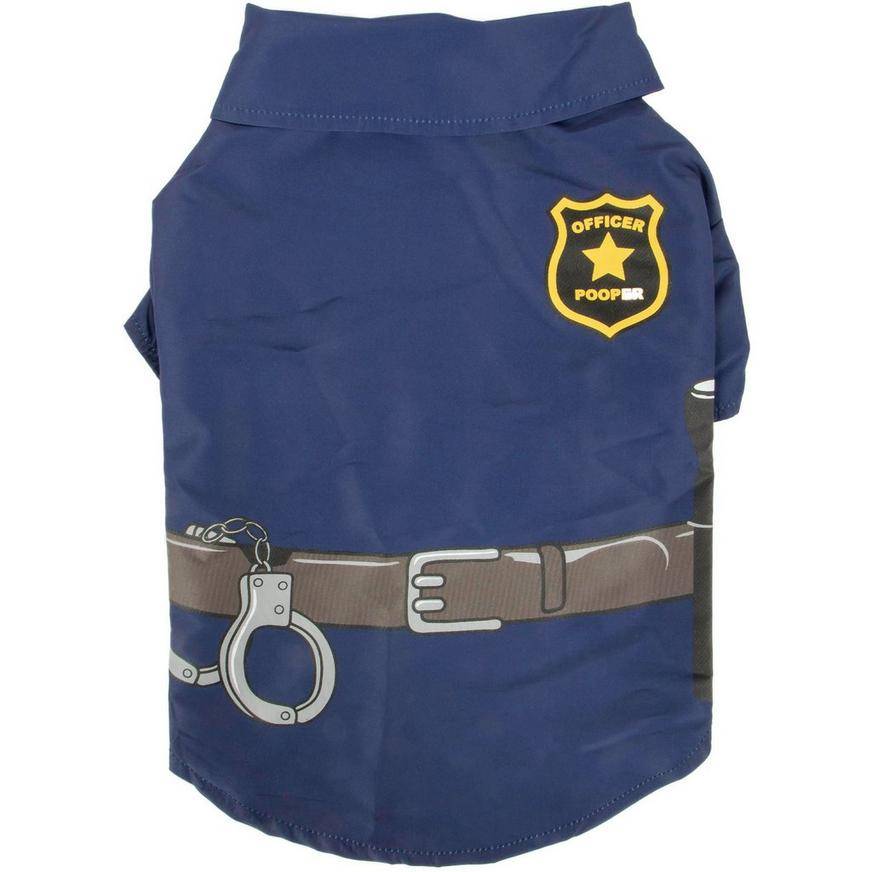 Police Officer Dog Costume - Size - XS/S
