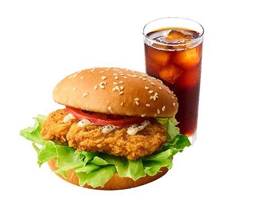 【套餐】嫩脆雞胸堡｜Crispy Chicken Fillet Burger