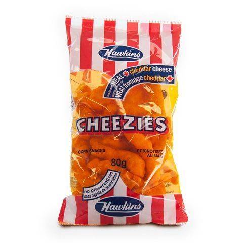 Hawkins Cheezies Corn Snacks (80 g)