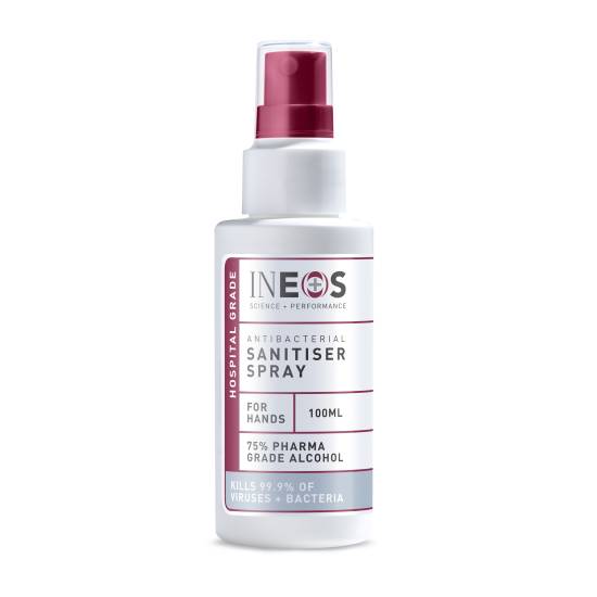 Ineos Antibacterial Anti-Viral Hand Sanitiser Spray