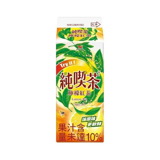 *純喫茶檸檬紅茶650ml(盒)