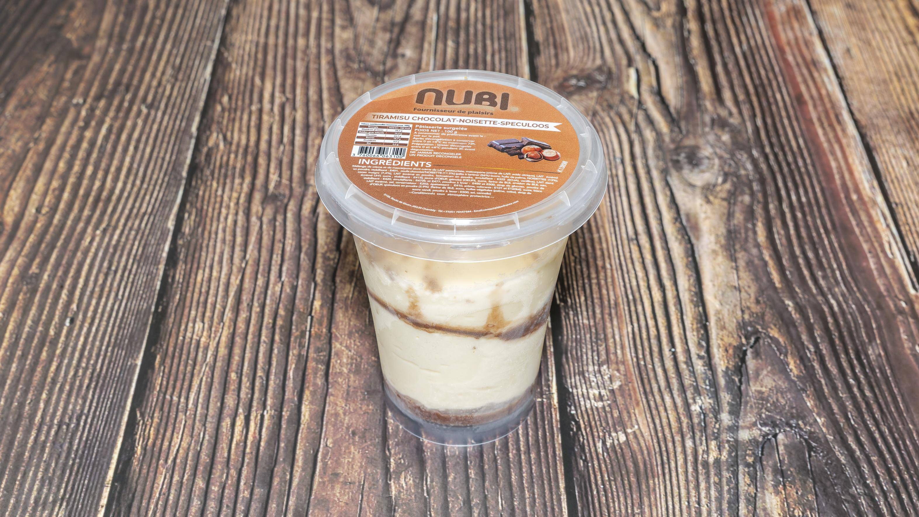 Tiramisu speculoos caramel
