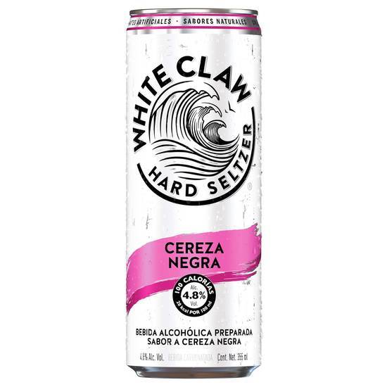 White Claw Hard Seltzer Cereza Negra 355 mL