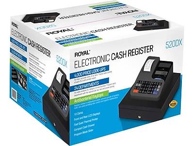 Royal Electronic Cash Register, Black