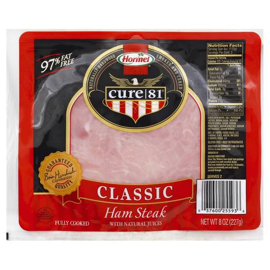 Hormel Ham Cure 81 Ham Steak (8 oz)