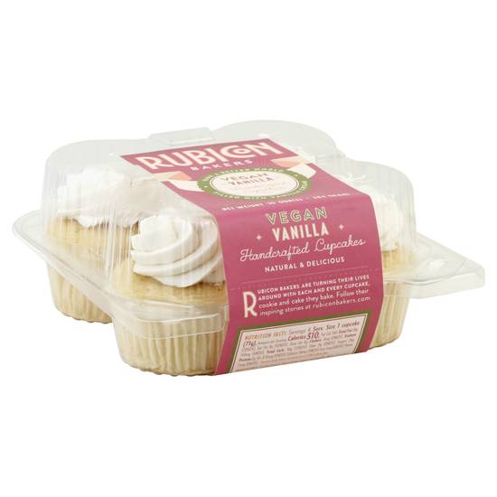 Rubicon Bakers Vanilla Handcrafted Cupcakes (10 oz)