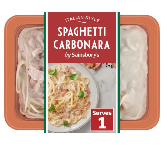 Sainsbury's Italian Style Spaghetti Carbonara (400g)