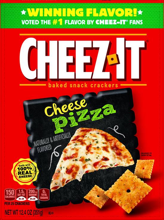 Cheez-It Cheese Pizza Baked Snack Crackers
