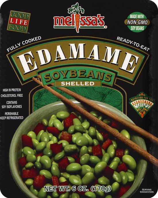 Melissa's Edamame Soybeans Shelled (6 oz)