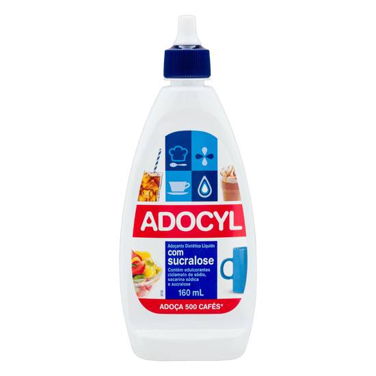 Adocyl adoçante dietético líquido com sucralose (160ml)