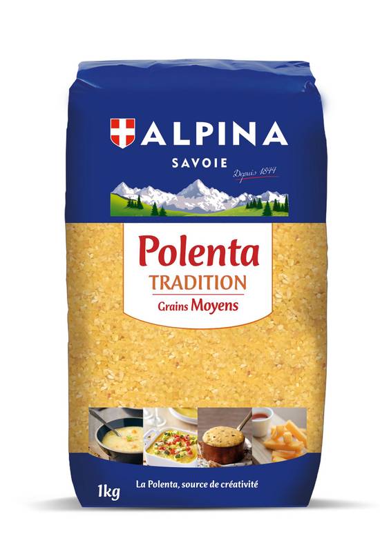 Alpina Savoie - Polenta grains moyens sans gluten
