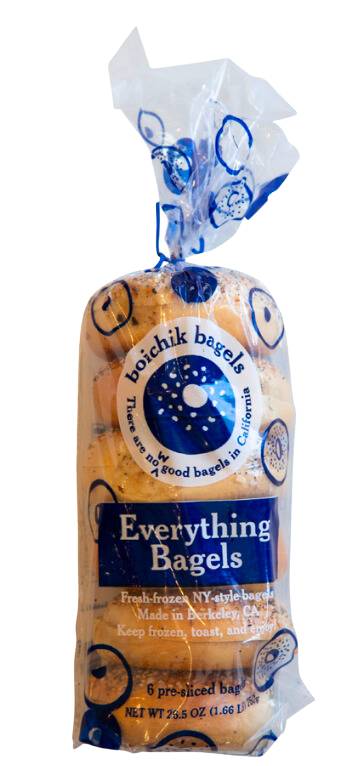 Boichik Bagels Everything Bagels (6 ct)