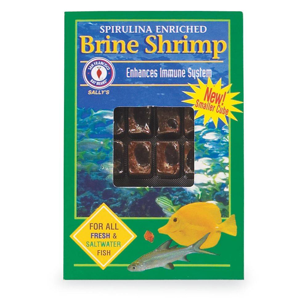 San Francisco Bay Sally's Frozen Spirulina Brine Shrimp