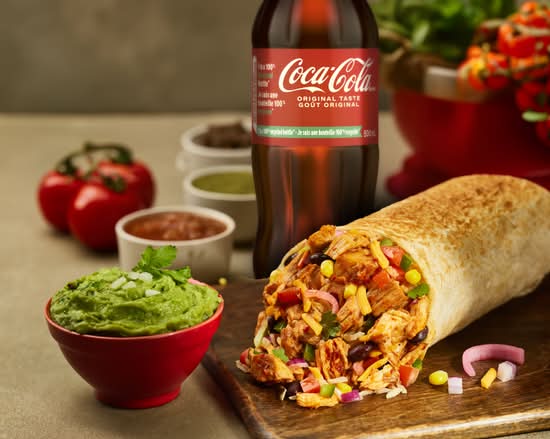 Trio Méchant gros burrito/Big Ass Burrito Combo