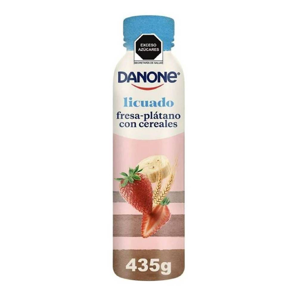 Danone yogurt fresa plátano(435 g)