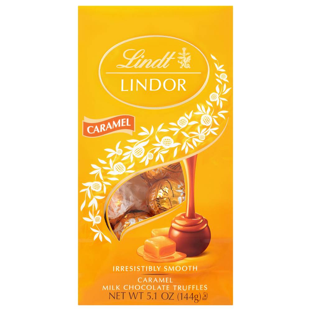 Lindt Lindor Milk Chocolate Caramel Truffles (5.01 oz)