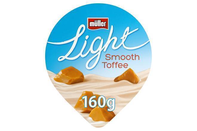 Müller Light Toffee Fat Free Yogurt 160g
