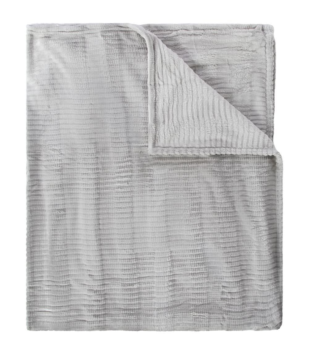 Luxe Collection Cationic Blanket 50inx60in Grey