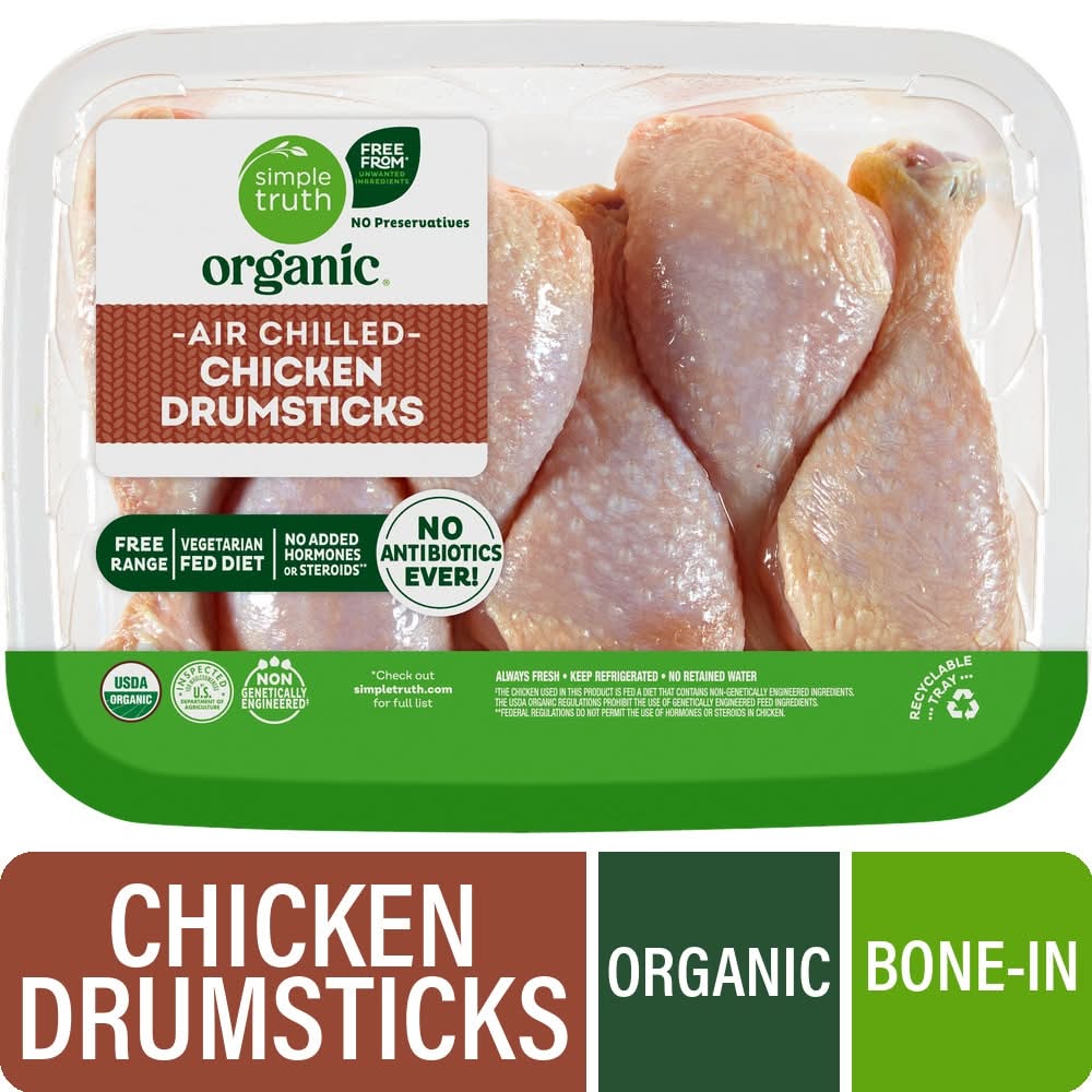 Simple Truth Organic® Fresh Chicken Drumsticks
