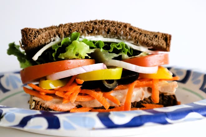 Half Turkey Sandwich