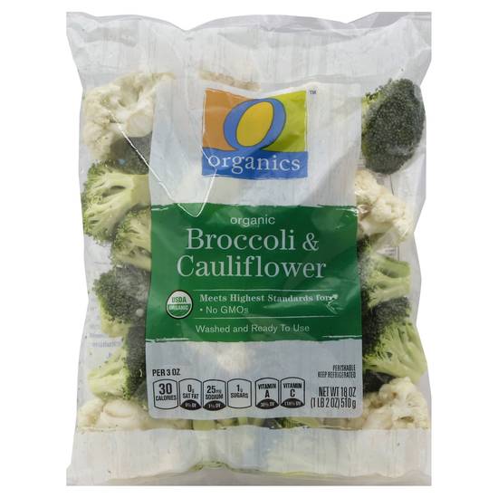O Organics Organic Broccoli & Cauliflower